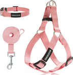 Metal hardware on Ipravoci leash and harness set