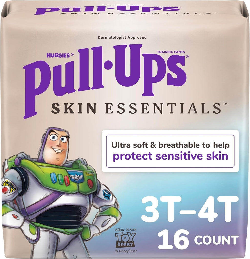 Pull-Ups Boys Skin Essentials Potty Training Pants front view pack of 16