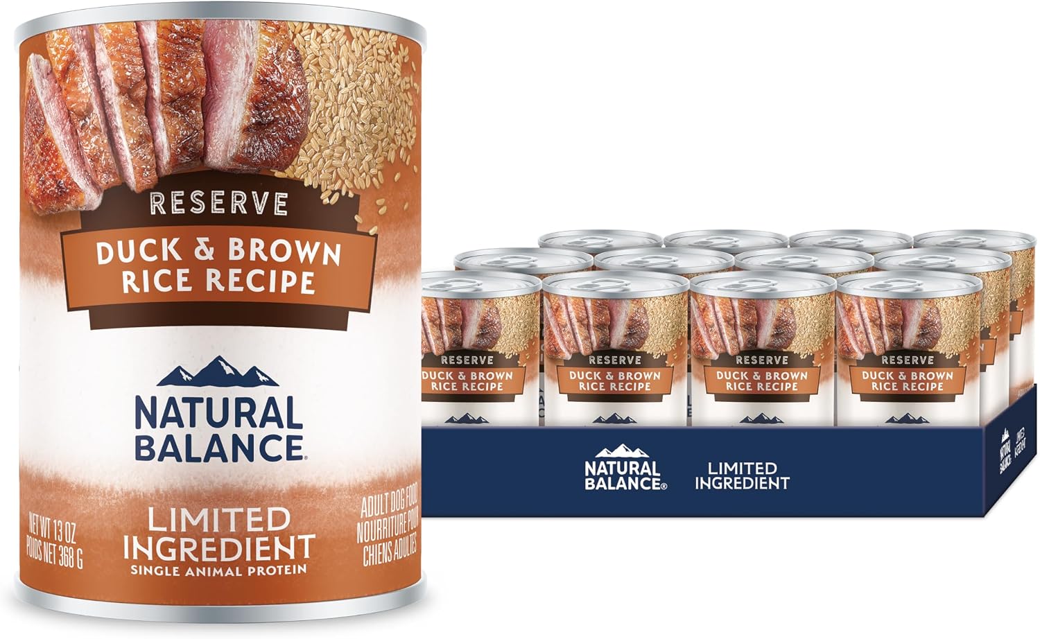 Natural Balance Limited Ingredient Grain-Free Wet Canned Dog Food - Rich Animal Protein Source - Balanced Nutrition - Soy-Free, Gluten-Free - 13 oz - Salmon & Sweet Potato Recipe - 6 Pack - Image 13