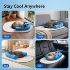 Anti-slip bottom of Pawfun pet cooling mat