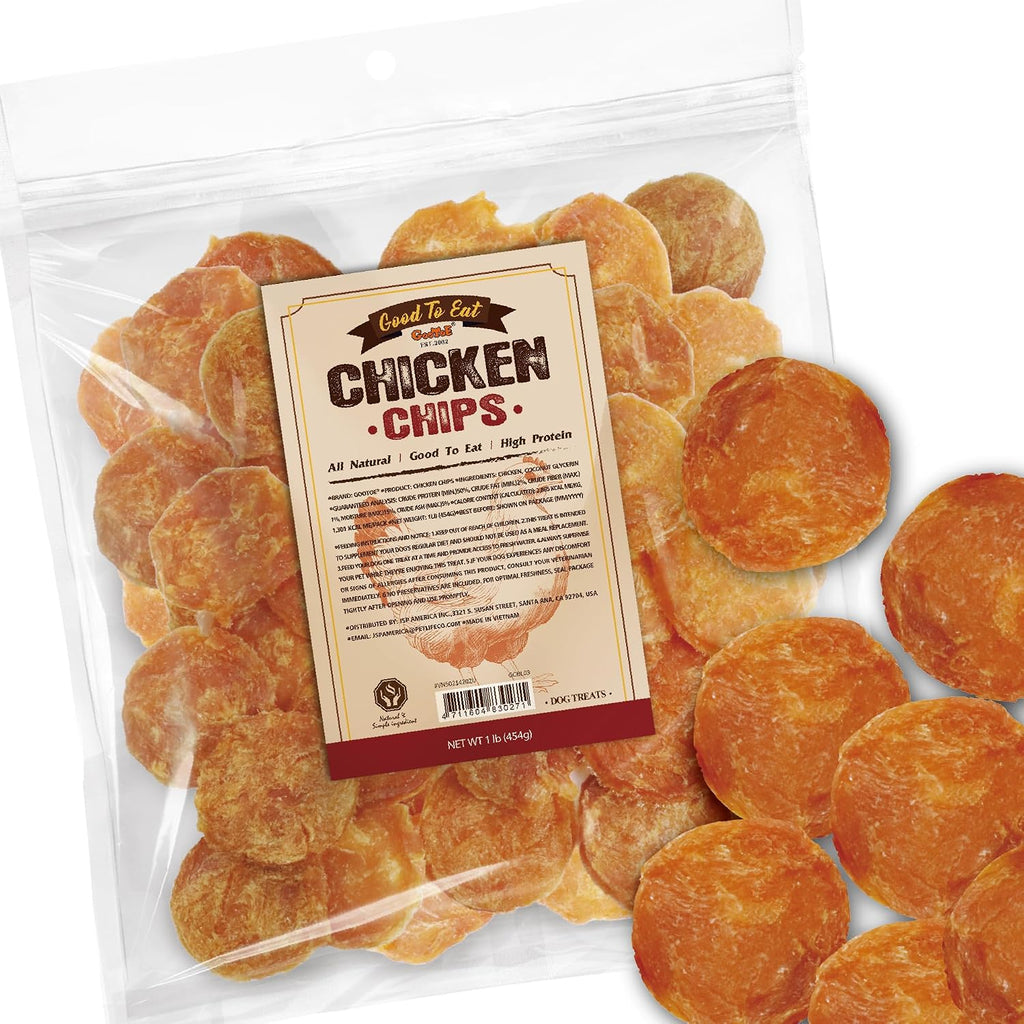 Gootoe Dog Treats, Chicken Jerky for Dogs - Dog Training Treats; High-Protein, Gluten-Free, Hypoallergenic, Grain-Free, Chicken Breast, 1 lb - Image 12