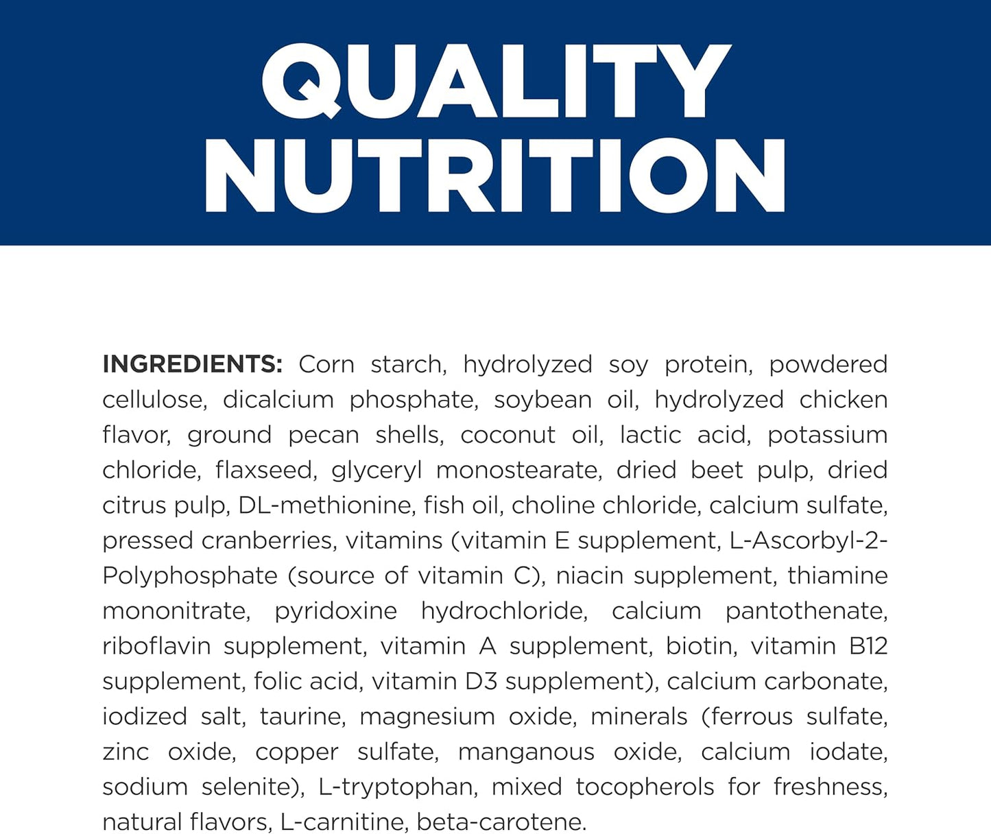 Hill's therapeutic diet for adult dogs featuring hydrolyzed soy protein isolate formulation.