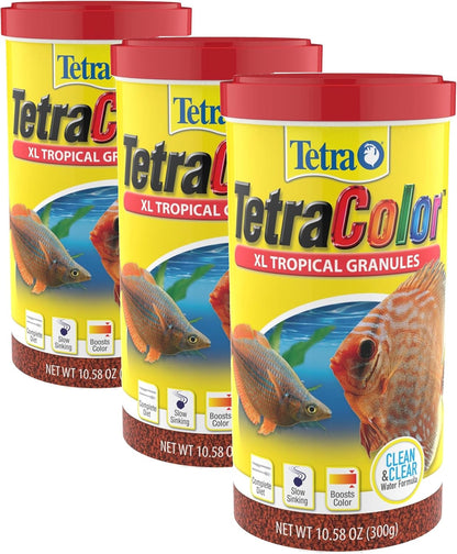 TetraColor XL Tropical Granules with Natural Color Enhancer, 10.58 Oz - Image 10