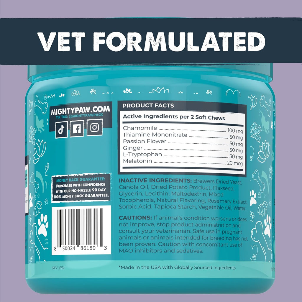 Mighty Paw imported premium pet health supplements for Indian dog owners