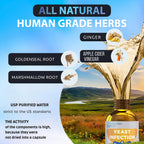 USA imported liquid yeast treatment for all dog breeds and sizes