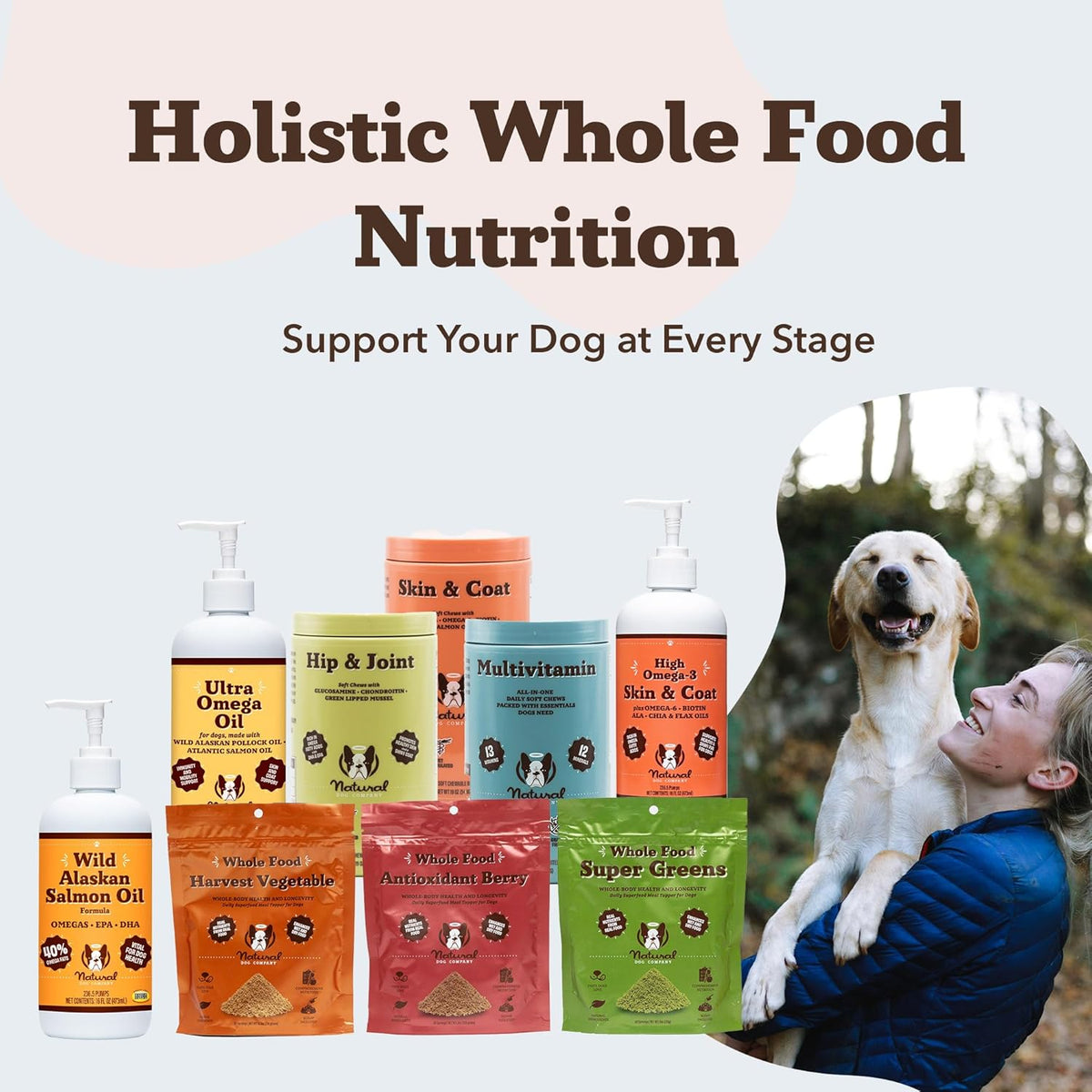 Natural Dog Company Wild Alaskan Salmon Oil for Dogs - Omega 3 Fish Oil Supplement with EPA & DHA for Skin, Coat, Itch Relief, Joints, Heart & Immune Support, Liquid Food Topper, 16 oz - Image 9