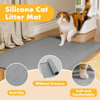 Soft pet safe silicone mat close up showcasing paw friendly grooved design