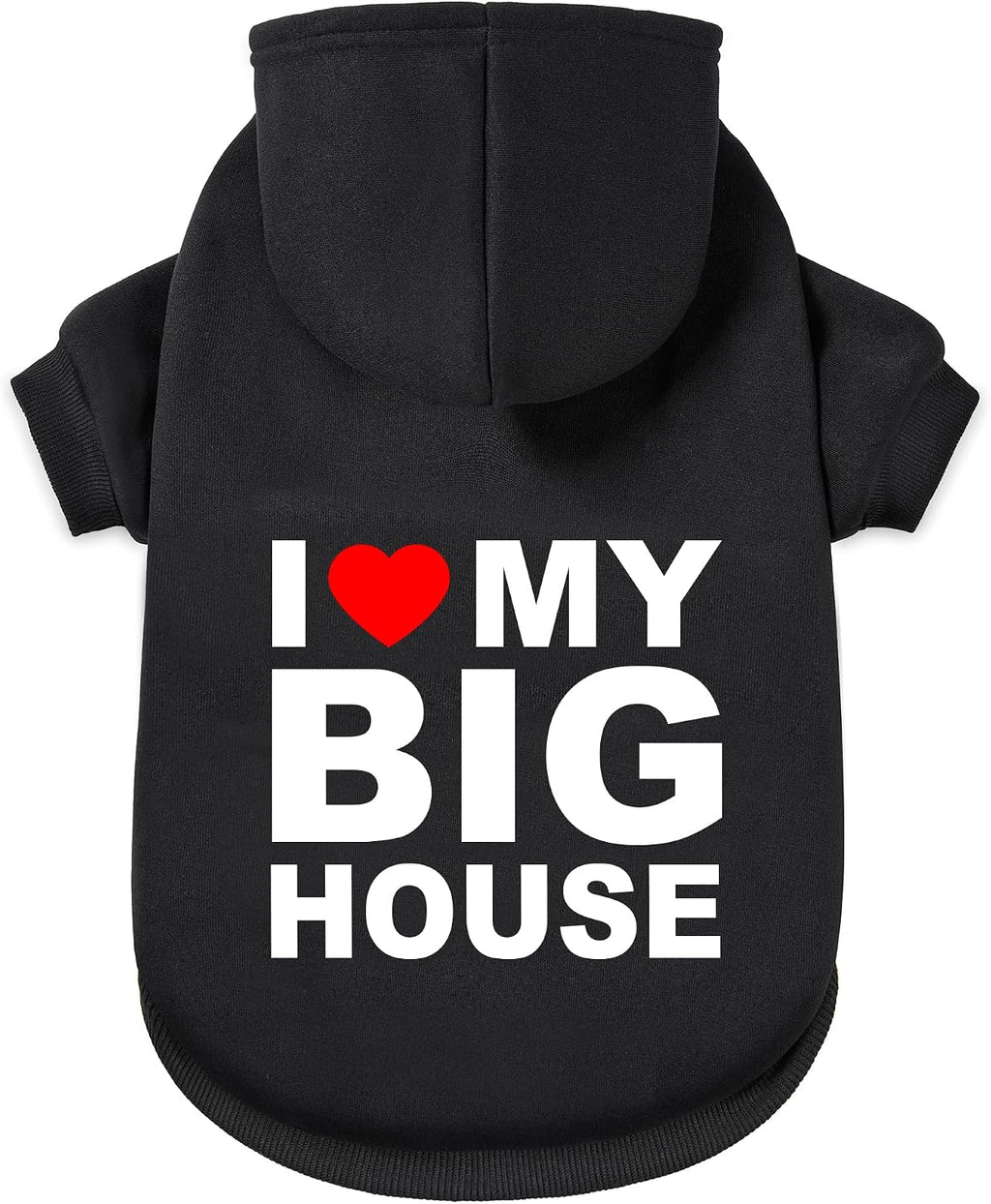 Dog Sweater Dog Hoodie Cold Weather Coat Hooded Sweatshirt for Puppies,Cats, Small Medium Large Dogs (Black (I Love My Dad), Large/X-Large) - Image 15