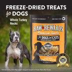 Northwest Naturals freeze dried turkey neck bag showing ingredient details