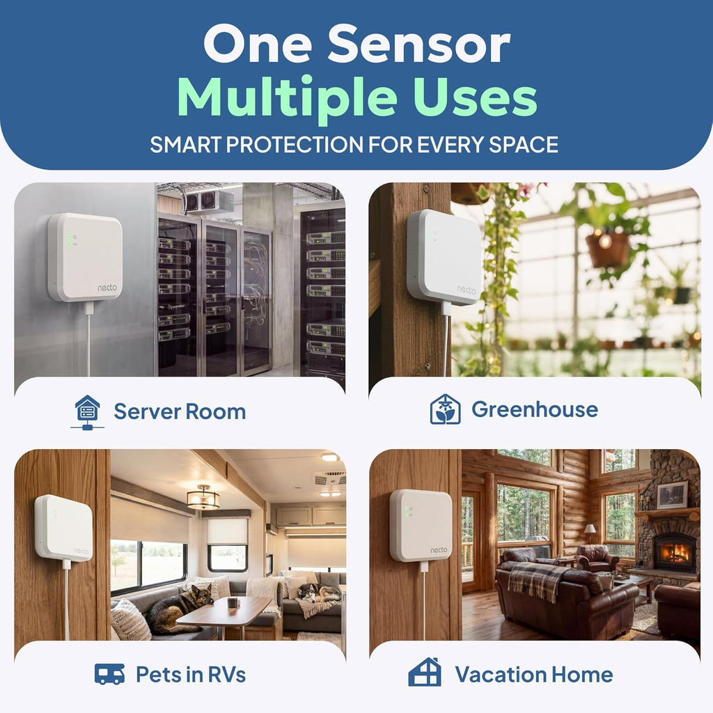 RV Pet Temperature Monitor - No WiFi Required - Remote Power Outage & Temp Sensor with App Alerts. Cellular Monitoring System for Home Safety & Server Room (1 Year Subscription Included) - Image 9