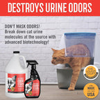 Nilodor biological enzyme pet stain remover bulk refill bottle