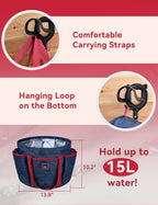 Furrishine equine care kit sweat scraper and compressed sponge for horse bathing.