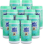 Wet Ones for pets imported premium fragrance free dog wipes packaging