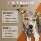 Tauro Pro Line leave in dog conditioner cream packaging showing key natural ingredients.