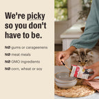 Nutritional information on Honest Kitchen cat mousse box