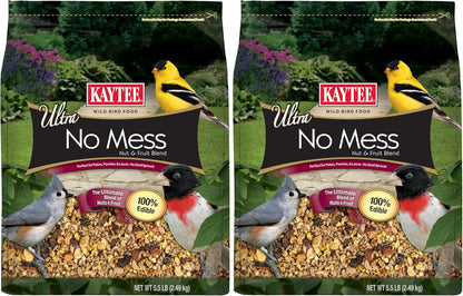 Kaytee Wild Bird Ultra No Mess Nut & Fruit Food Seed Blend For Blue Jays, Woodpeckers, Juncos, Cardinals, Grosbeaks, Sparrows, and Finches, 5.5 Pound - Image 13