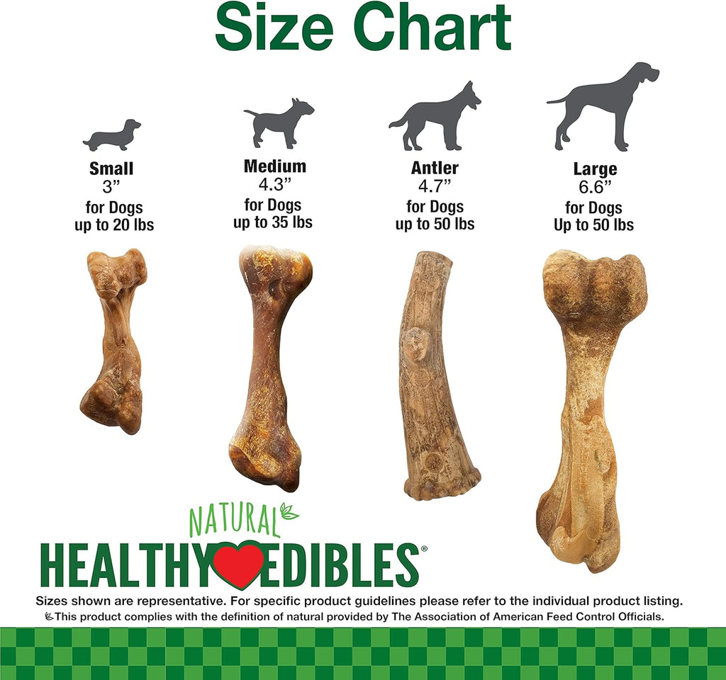 Nylabone Healthy Edibles dog chews for small dogs up to 25 pounds