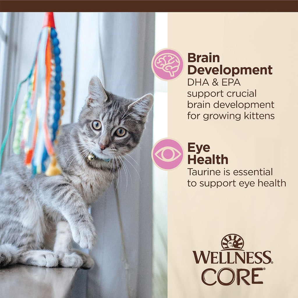 USA imported Wellness pet food packaging for healthy kitten growth