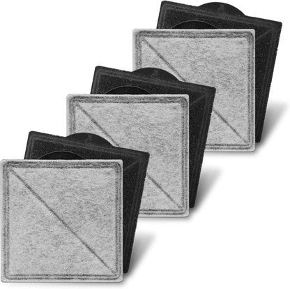 Toggath cat water fountain replacement charcoal filters front view