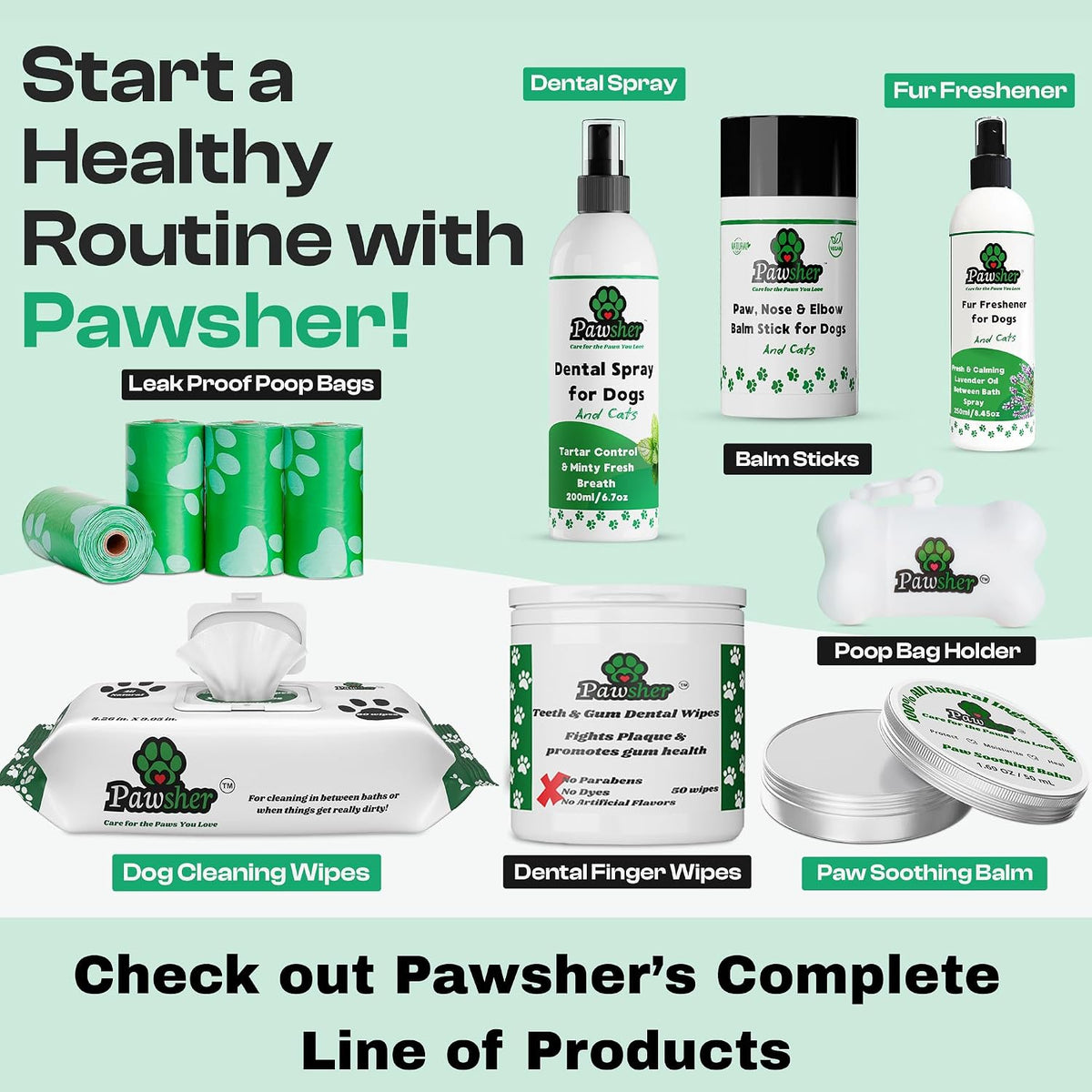 Authentic USA imported Pawsher lavender pet grooming cologne spray