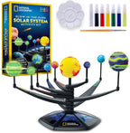 National Geographic Glow In The Dark Solar System Model Kit front view of packaging