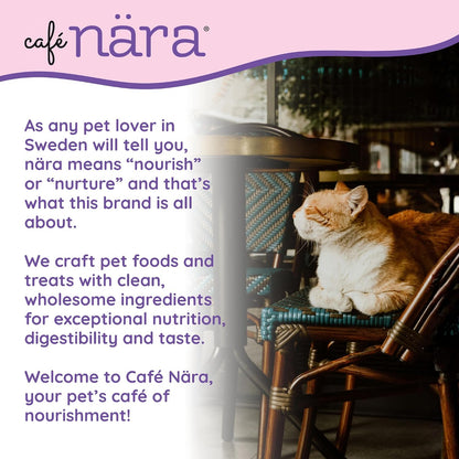 Cafe Nara chicken recipe cat food kibble texture close up