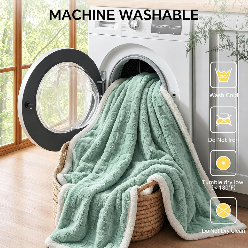 Luciphia washable pet protector blanket being folded easily for storage or outdoor camping trips.