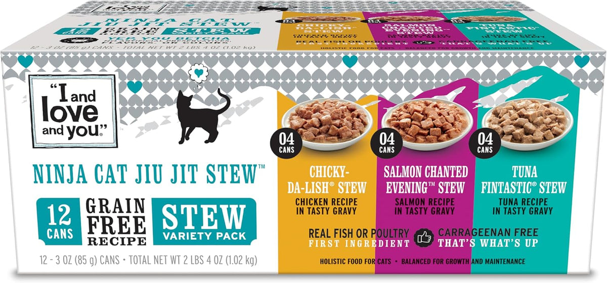 I and Love and You Wet Cat Food Variety Pack, 3oz | 12 Pack - Image 12