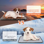 Drydiet crinkle free thermal pad layout highlighting the comfortable thick cotton filling.