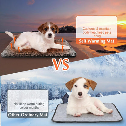 Drydiet crinkle free thermal pad layout highlighting the comfortable thick cotton filling.
