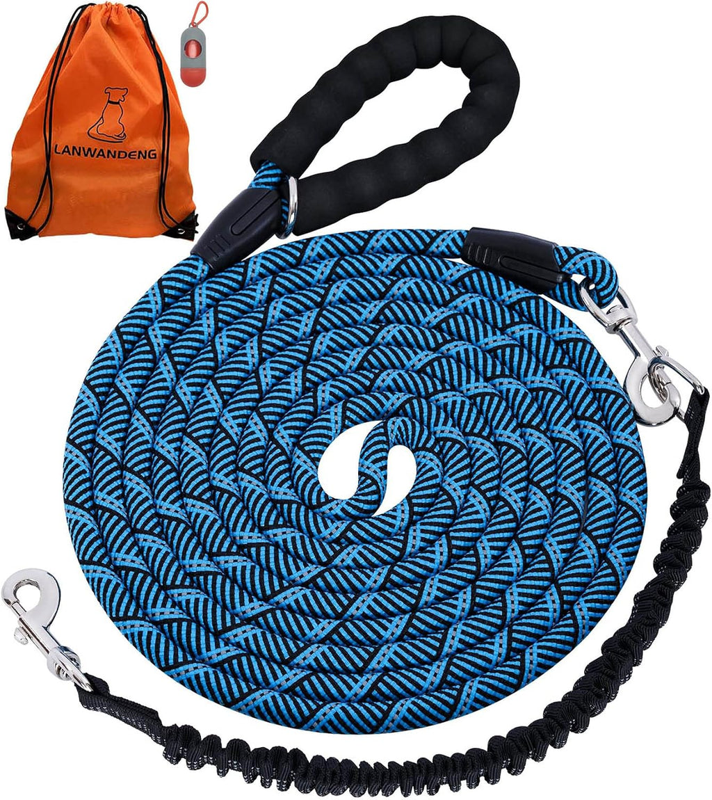 Long Dog Leash for Training 10FT/16FT/20FT/30FT/50FT/100FT, Reflective Tie Out, Heavy Duty Dog Lead for Large, Medium & Small Dogs - Outside Walking, Playing, Camping, Yard - Image 11