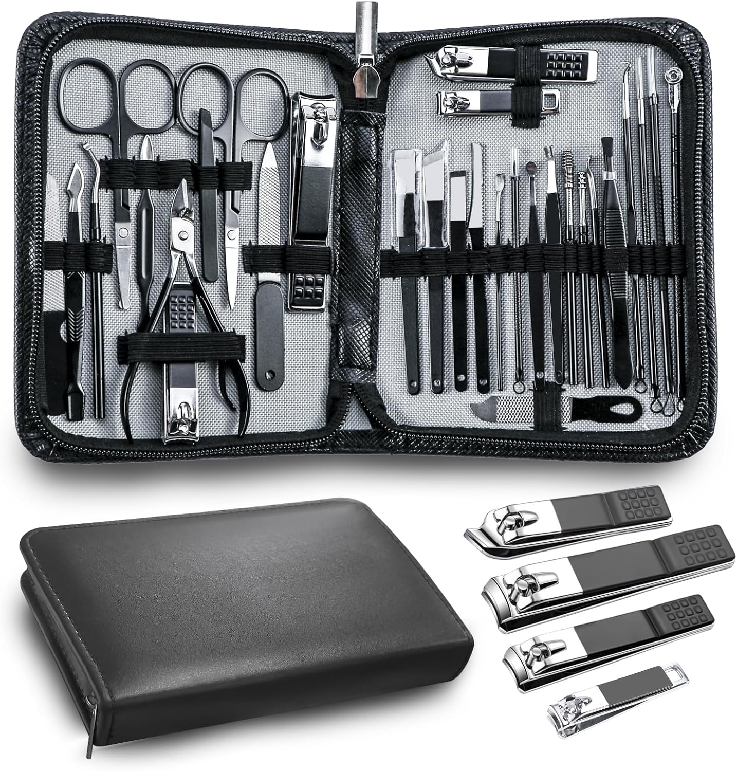 Andrea 30 in 1 professional grooming kit front view