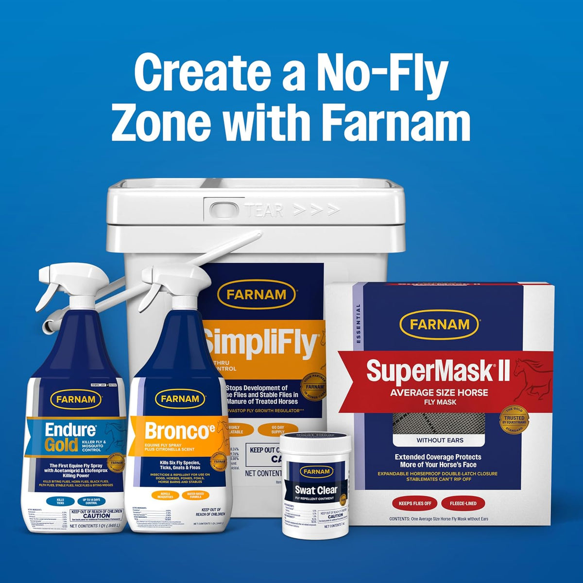 Farnam multi ingredient fly and tick control liquid spray