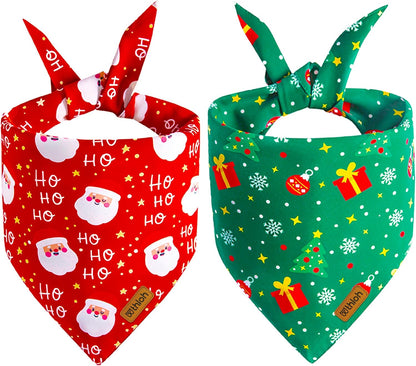 4th of July Dog Bandanas - 2 Pack Reversible USA Patriotic Bandana for Boy and Girl | Premium Durable Fabric | American Flag Pet Scarf for Small Medium Large and Extra Large Dogs (Large) - Image 15