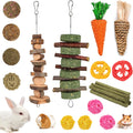 Grddaef bunny chew toys front view of 20 piece set