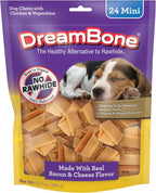 DreamBone Chicken Mini Bone Dog Treats, Daily Rawhide-Free Chew, Digests Safely and Completely, With Real Protein, Chicken and Veggies, 50 count - Image 9