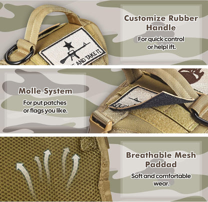 SALFSE 1050D nylon durable cat harness close up details