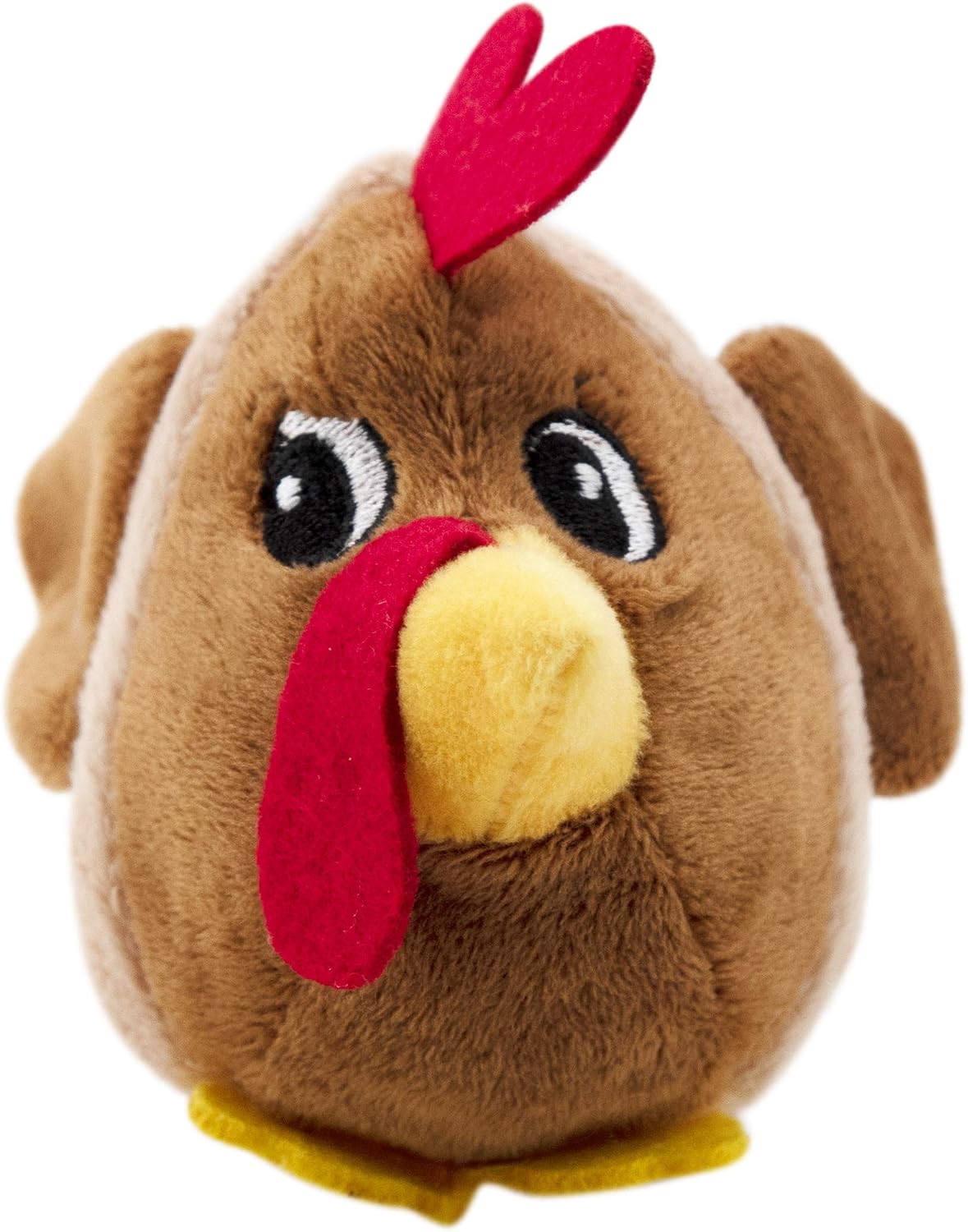 Stuffed pig pet toy packaged and ready for safe interactive canine play sessions.