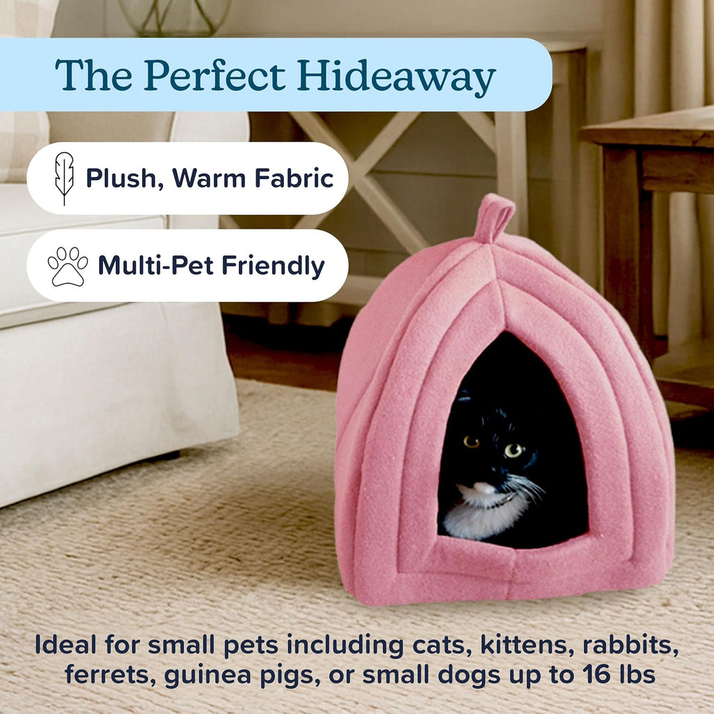 Petmaker cat house small pet bed cozy design
