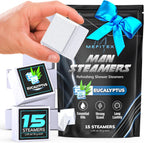 Mefitex shower steamers for men front view packaging