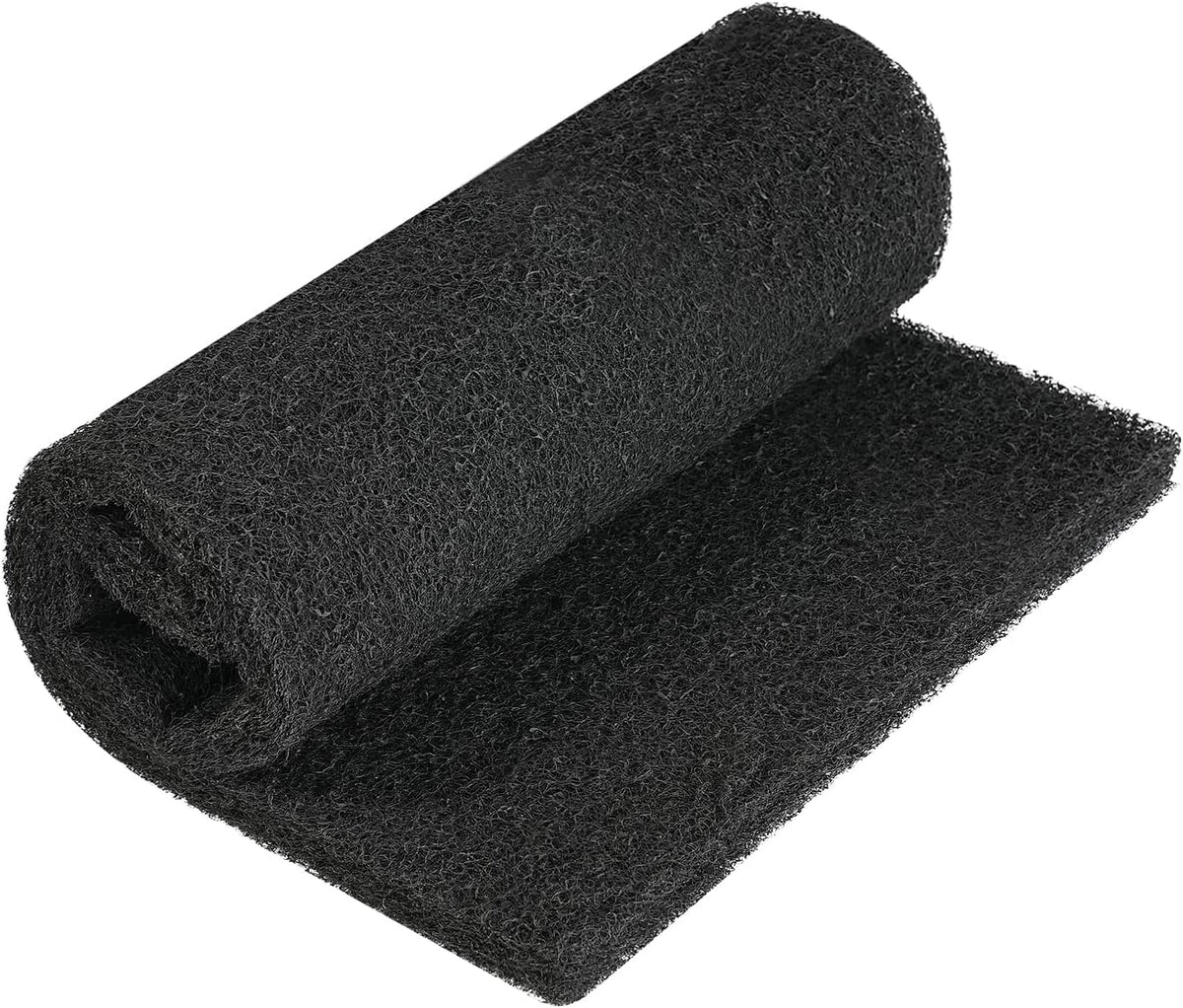 Aquaneat aquarium activated carbon filter media pad front view packaging