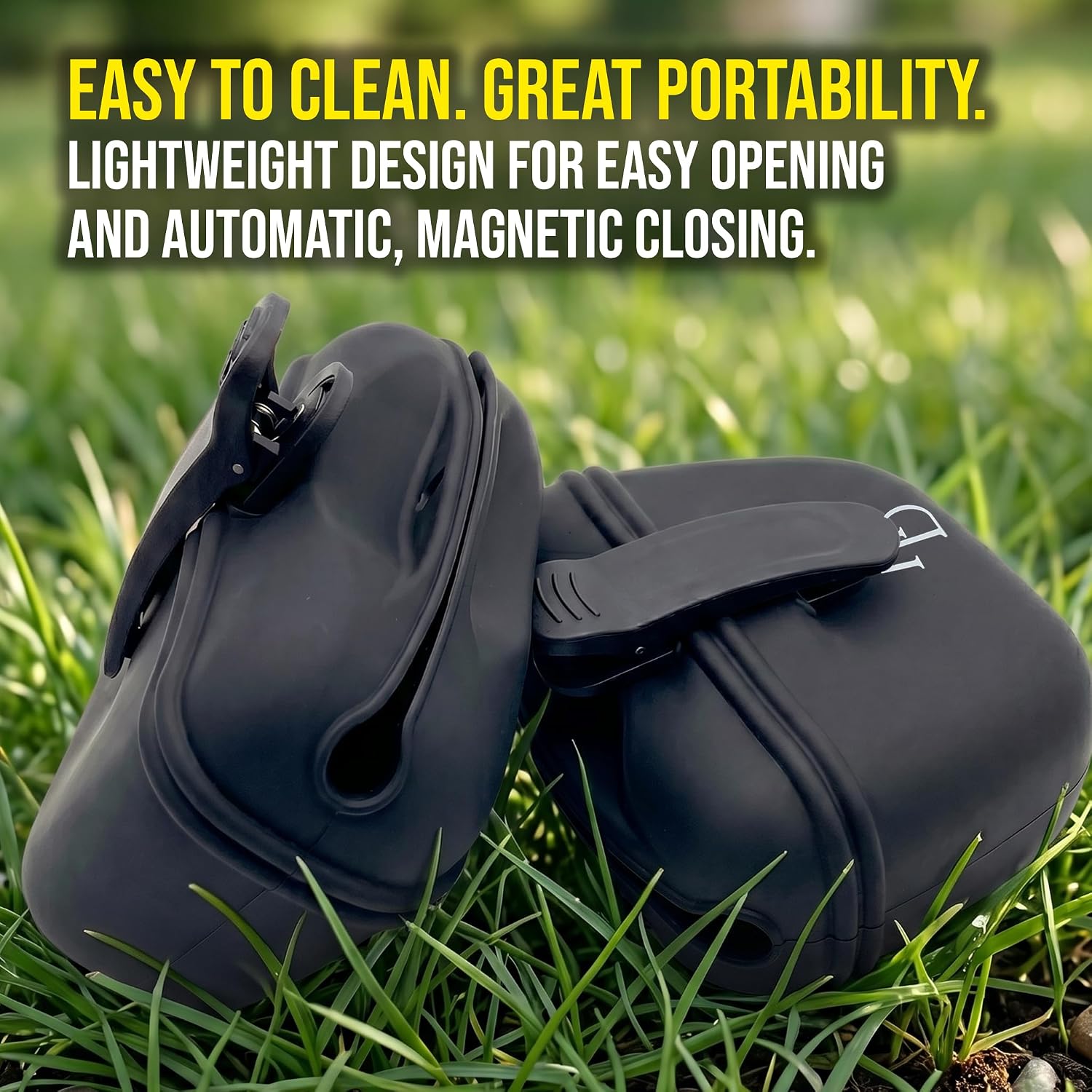Kopet treat pouch being used for dog training exercises