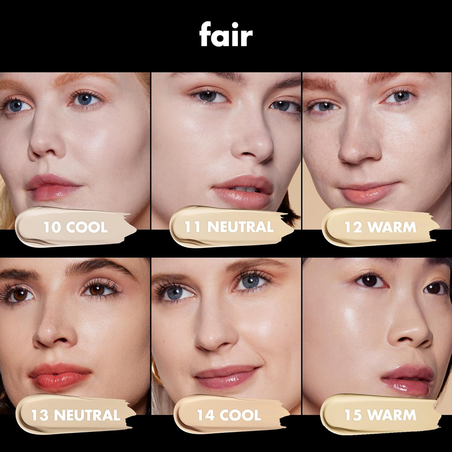 E.l.f. medium buildable coverage foundation close up shade swatch.