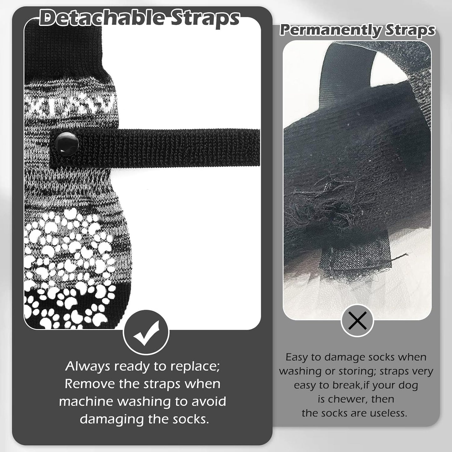 Expawlorer protective dog socks for allergies