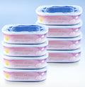 KMKMVV 8 pack jumbo diaper pail refills front view