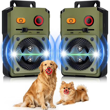 Djnfgq dog bark silencer showing weather-resistant exterior
