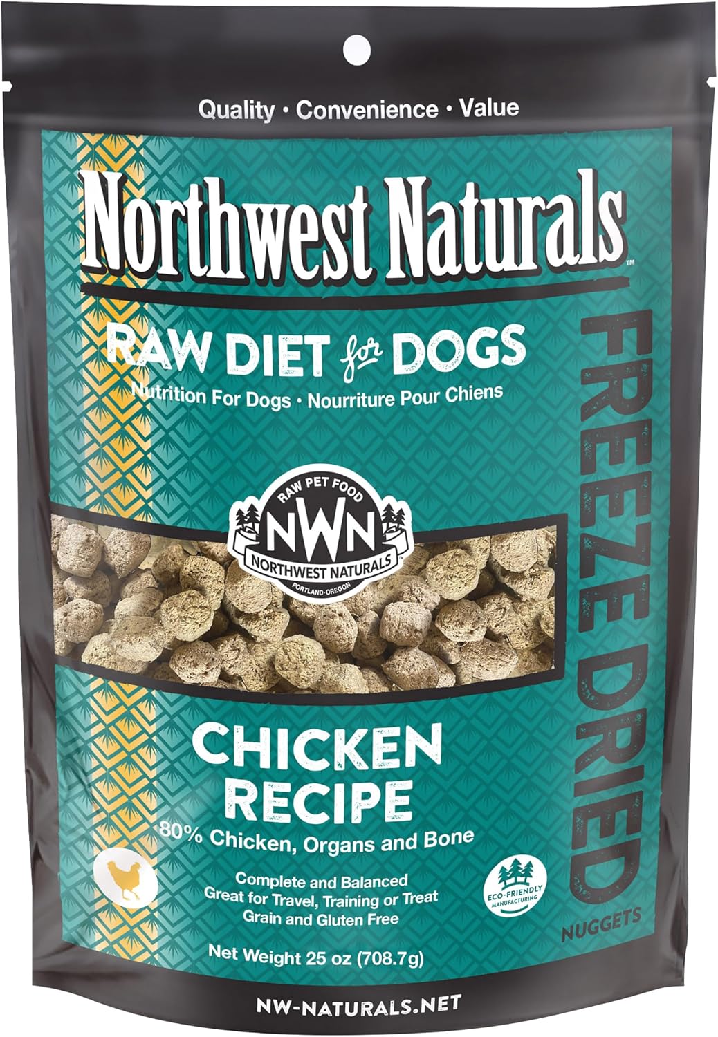 Northwest Naturals Freeze-Dried Beef Dog Food - Bite-Sized Nuggets - Grain-Free, High-Protein, Raw Diet, Human-Grade Ingredients, All Natural, Premium Quality, Healthy & Nutritious - 12 Oz - Image 12