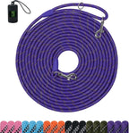 Long Dog Training LeashHeavy Duty Reflective Rope Lead for Small Medium Large Dogs 6FT 10FT 15FT 30FT 50FT for Training, Walking, Backyard, Camping - Image 11
