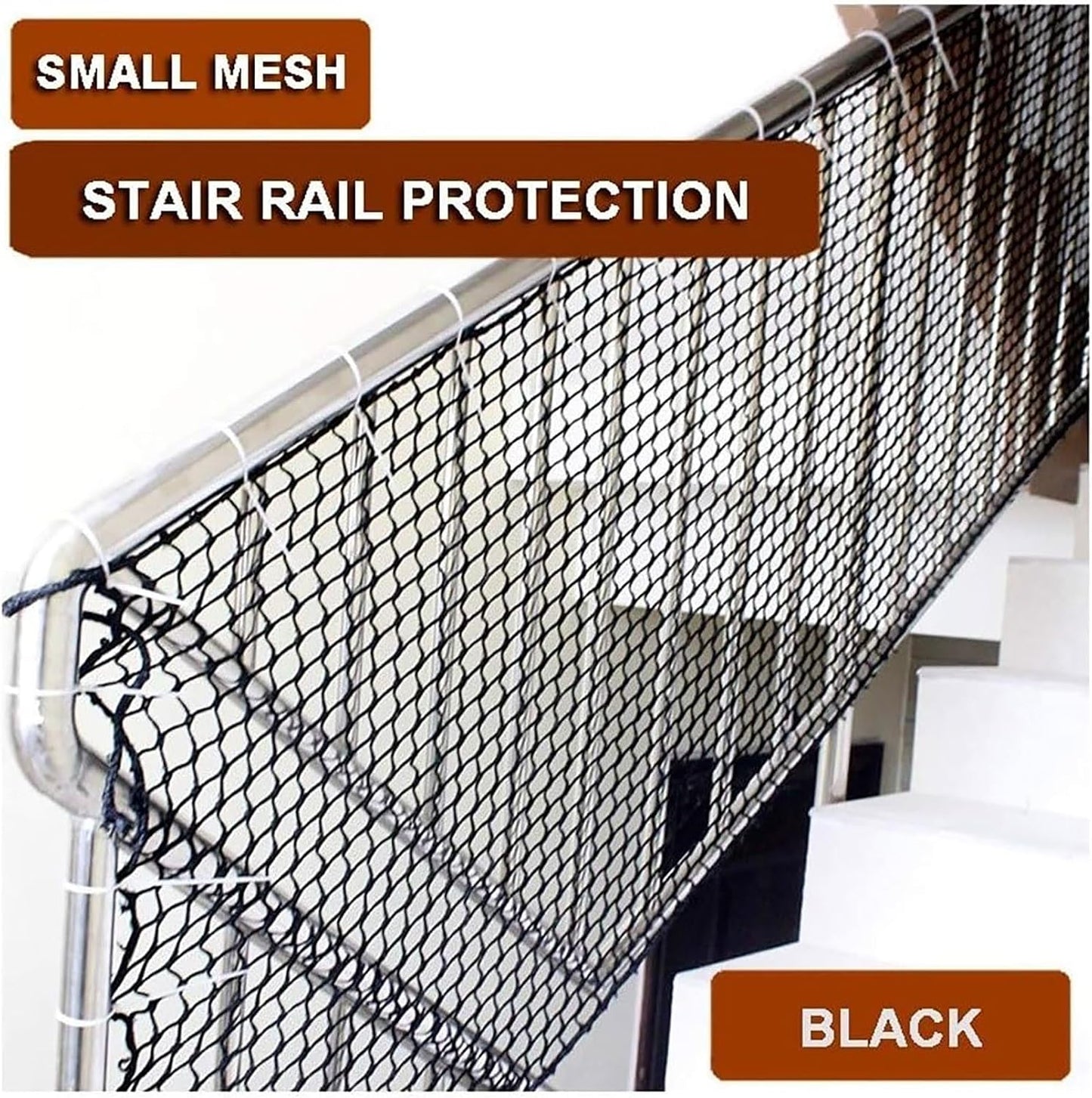Protective netting used as a sports backstop for baseball