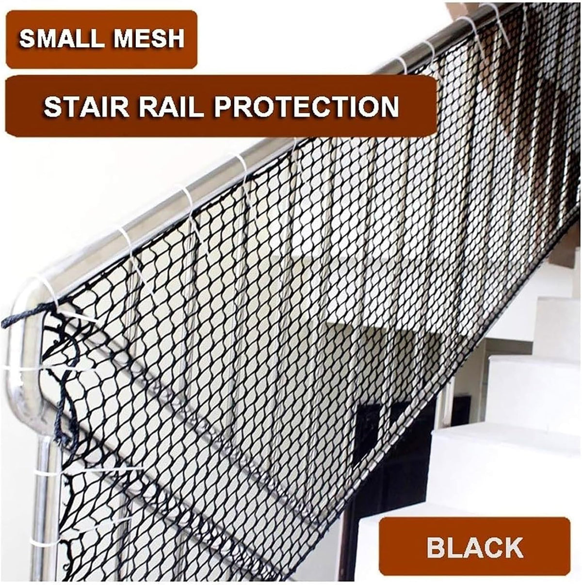 Protective netting used as a sports backstop for baseball
